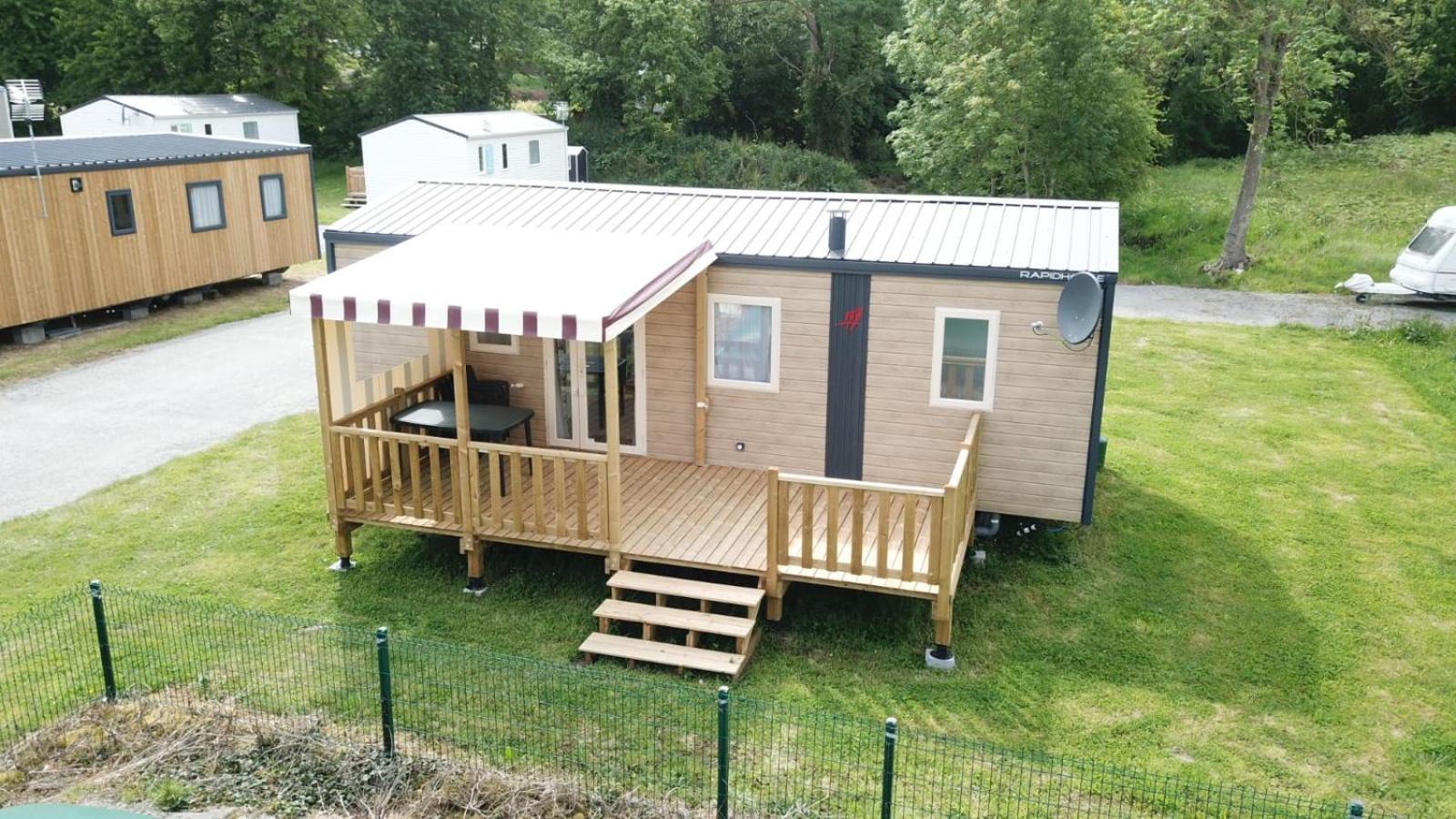Camping Le Balcon De La Baie Saint-Marcan Kültér fotó