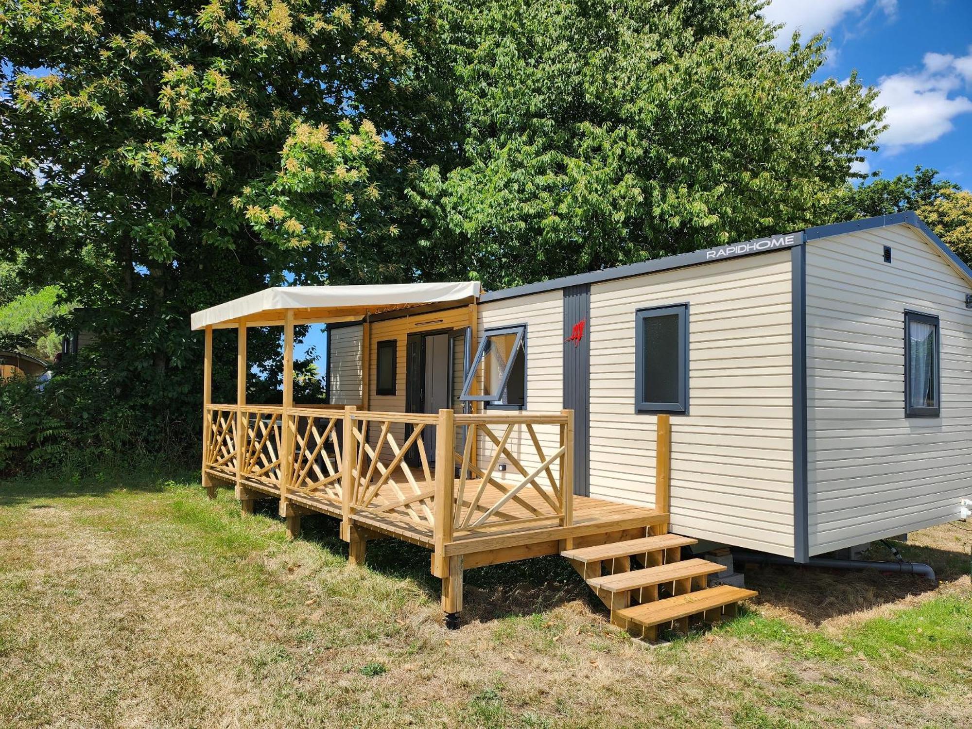 Camping Le Balcon De La Baie Saint-Marcan Kültér fotó
