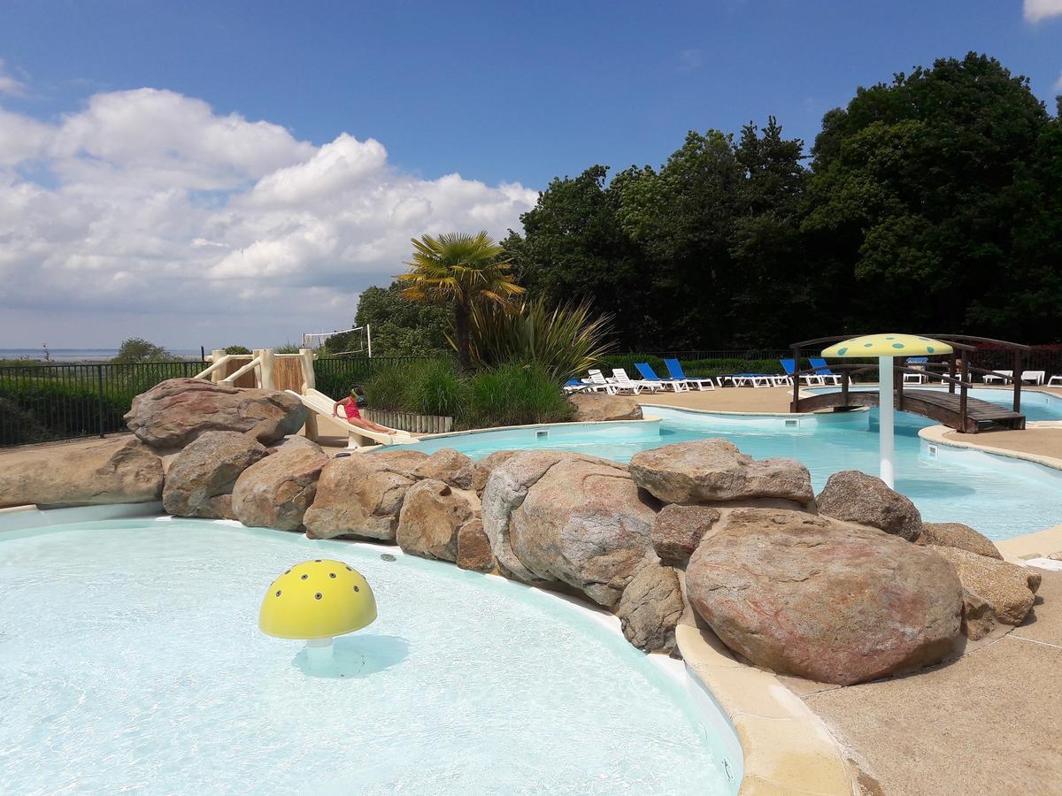 Camping Le Balcon De La Baie Saint-Marcan Kültér fotó